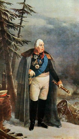 kutuzov και Napoleon συγκριτική χαρακτηριστική σύνθεση