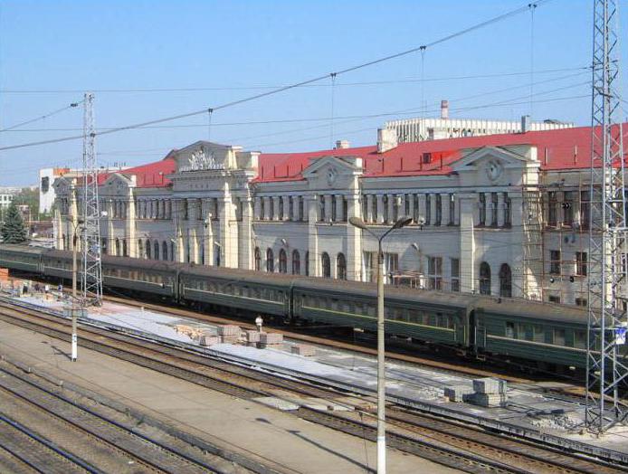 Τούλα, σιδηροδρομικό σταθμό της Μόσχας: περιγραφή